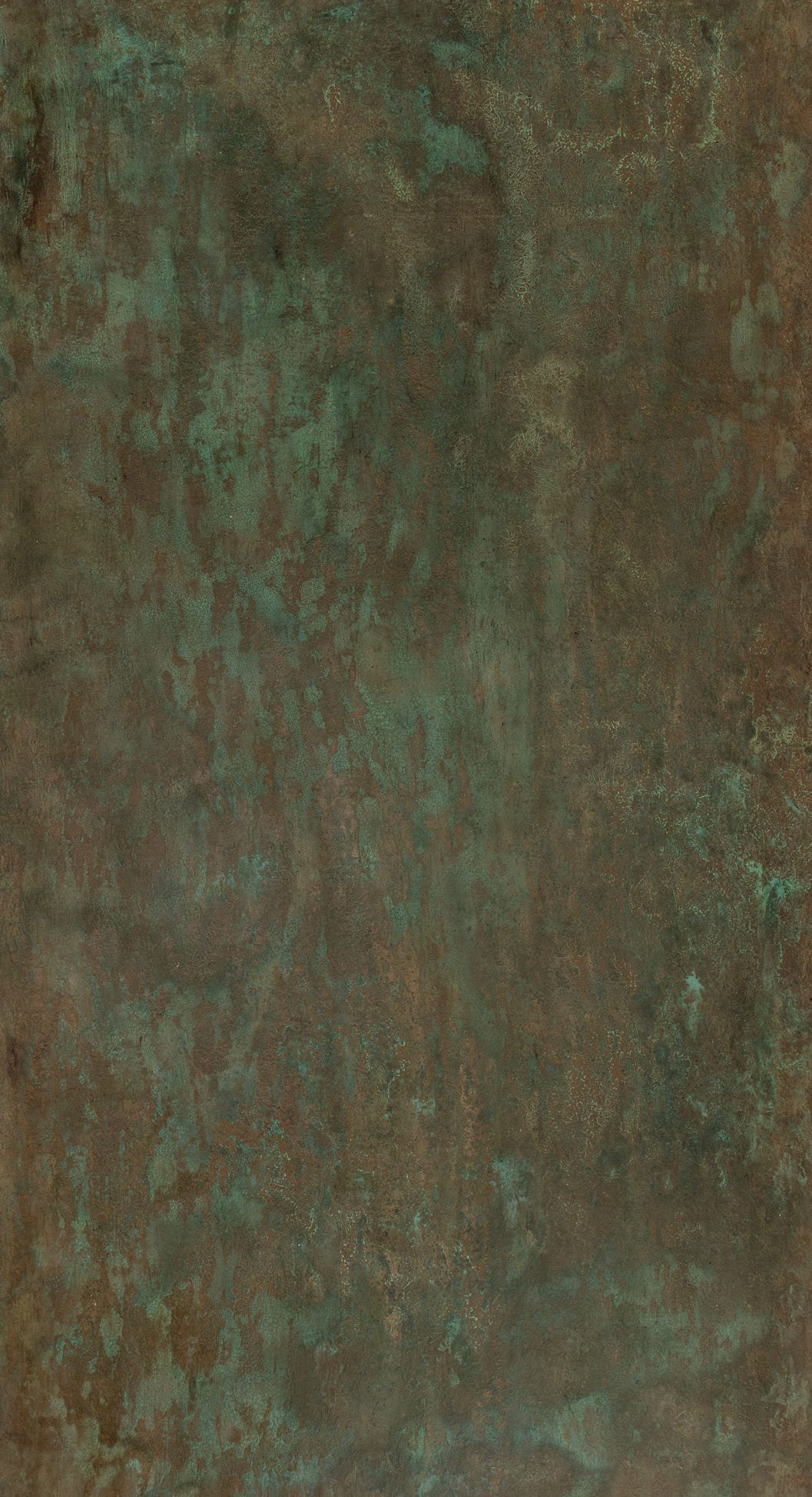Mario Moraes, Decantação, Oxidised metals on wood panel