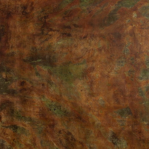Mario Moraes, Passa Quatro. Iron and copper on wood panel.